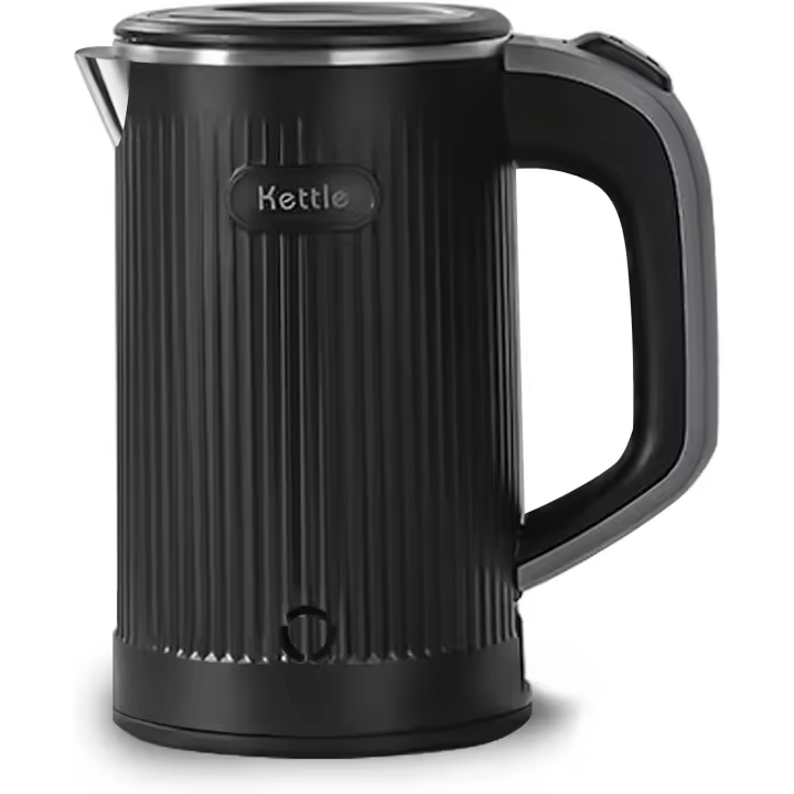 Pequeño, portátil, Mini, para camping, de ebullición, Eléctrico y compacto (Negro) - 1