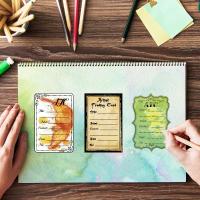 Plantillas De Silicona Para Tarjetas De Arte ATC Estampado Transparente En Resina Para Scrapbooking Y Diario - details 1