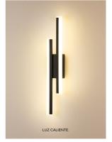 Lámpara De Pared Moderna LED Nordic 12W Negra Con Sombrilla De Acrílico Iluminación Dual Para Cocina Comedor Dormitorio - details 3