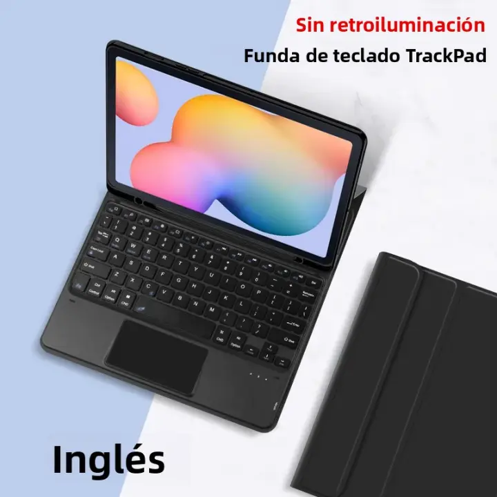 Funda De Teclado Para Samsung Galaxy Tab A9 plus S8 S9 S10 plus S7 S9 FE+ S10FE A8 S6 Lite Cubierta Mágica Compatible Con Varias Versiones De Tabla - 1