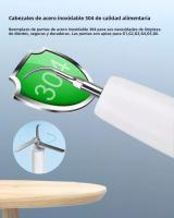 Escáner Ultrasonido Dental Para Eliminar Calculo Y Manchas De Calcio En Dientes Limpiador Electrónico De Placa Dental Quítate La Piedra De Los Dientes - details 6