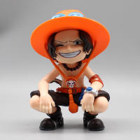 Figura De Anime One Piece Serie De Risa Ace Couchant 14cm Modelo Gk Estatua Para Coleccionistas Decoración De Escritorio Juguetes Regalos Para Niños Y Adultos - details 0