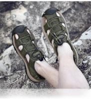 Zapatillas De Playa Para Hombre Cuero Antideslizante Casual Aumento De Altura Cómodas Zapatillas Deportivas Hombre Sandalias De Verano - details 51