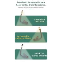 Luz De Lectura LED Portátil Y Recargable Con Lampara Para Libros Clamp Para Camping Viajes Y Estudio Luz De Lectura - details 6