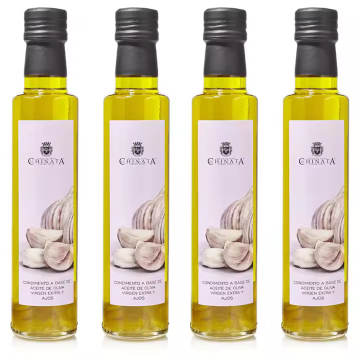 Aceite condimentado con Ajo La Chinata 250 ml (Pack de 4) - 1