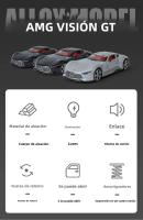 Coche De Modelo Deportivo AMG De Aleación Con Sonido Y Luz Regalo Adecuado Para Niños Decoración De Mesa a Escala 1:24 Para Jóvenes - details 1