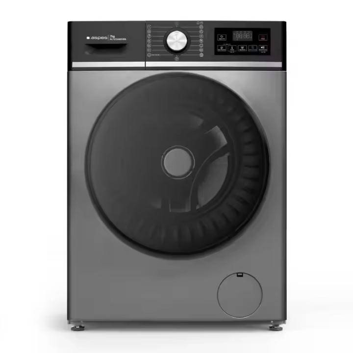 Aspes - Lavadora secadora AL7203AIDVBX de 7 kg, clase energética A/D, 1400 rpm y capacidad de secado de 6 kg para familias, ideal para lavandería doméstica - 1