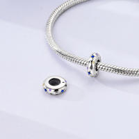 Encantos Originales 925 Platinados Para Mujer Con Zirconia Joyería Moda Para Pulseras Hechas De Cuentas De Moda - details 26