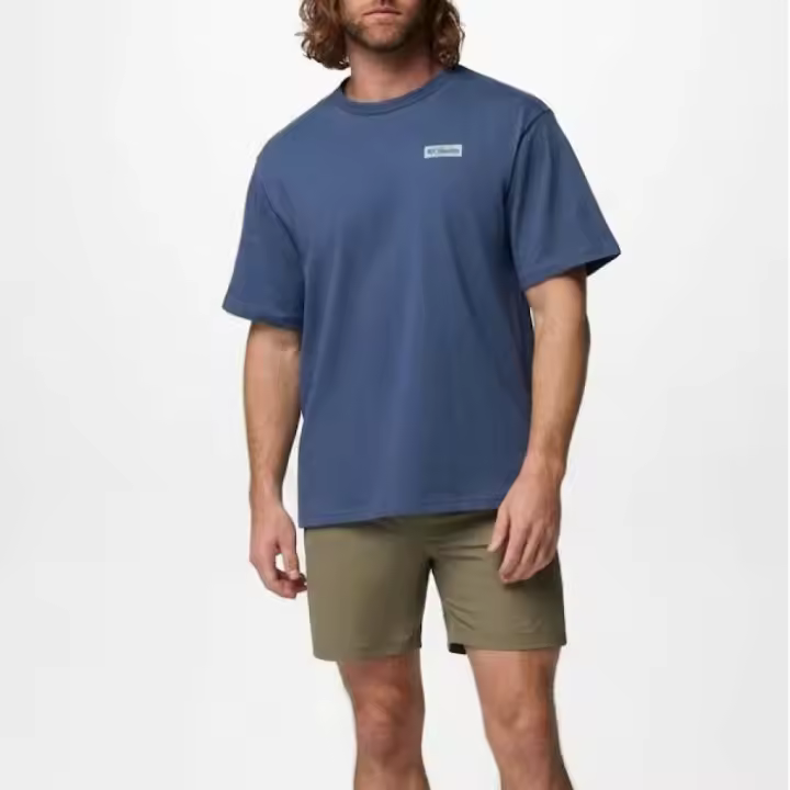 Camisetas Hombre Marca Columbia Modelo Heavyweight Iconoc - 1