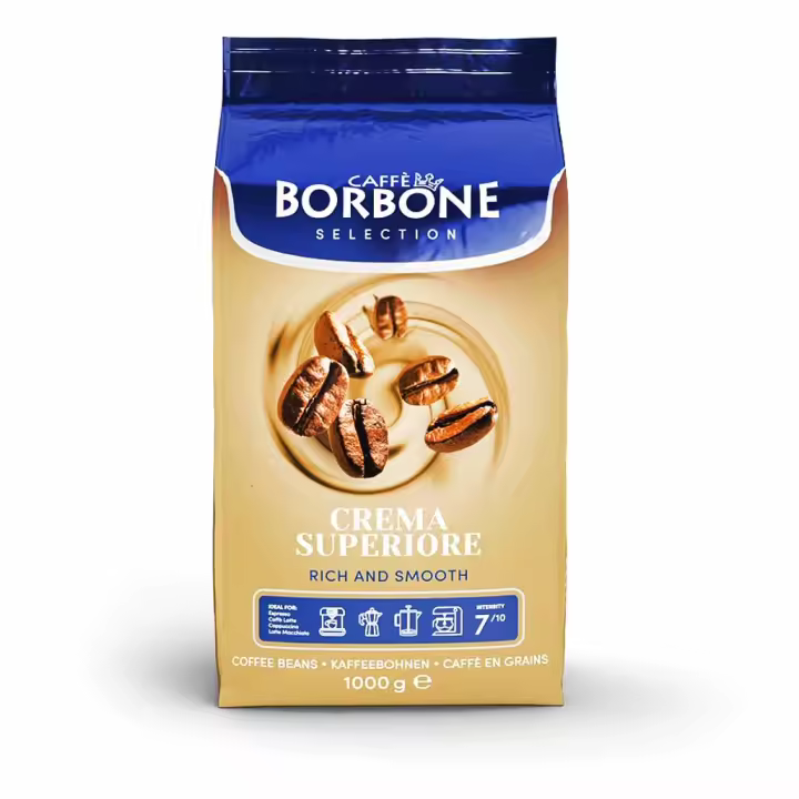Caffe Borbone - espresso intenso 1000g-crema classica1000g-crema superiore 2*500g-Café en Granos 100% Arábica 1kg - 1