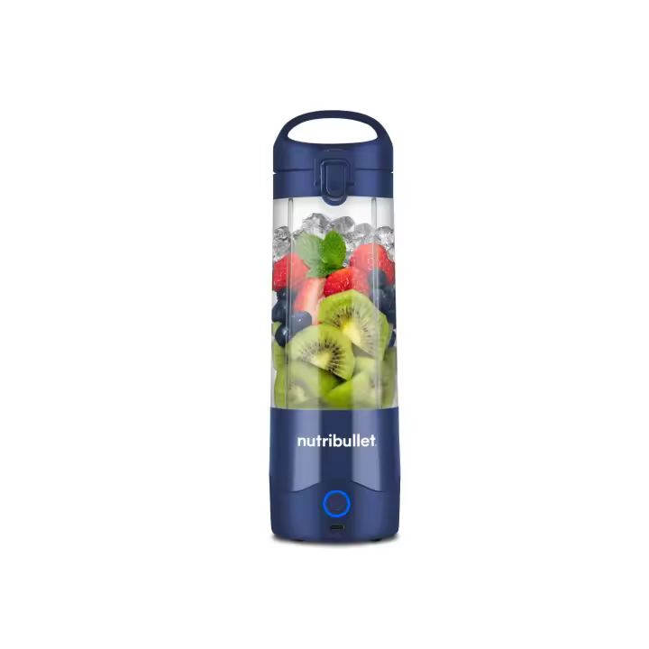 Nutribullet Portable - Batidora de Vaso Personal NBP003, Alto Rendimiento, Diseño Estilizado, Batidos y Smoothies - 1
