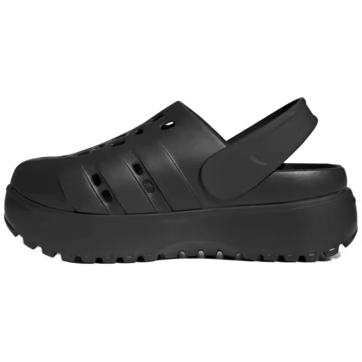 Zuecos Adidas modelo Adilette Platform para Mujer en color Negro - 1