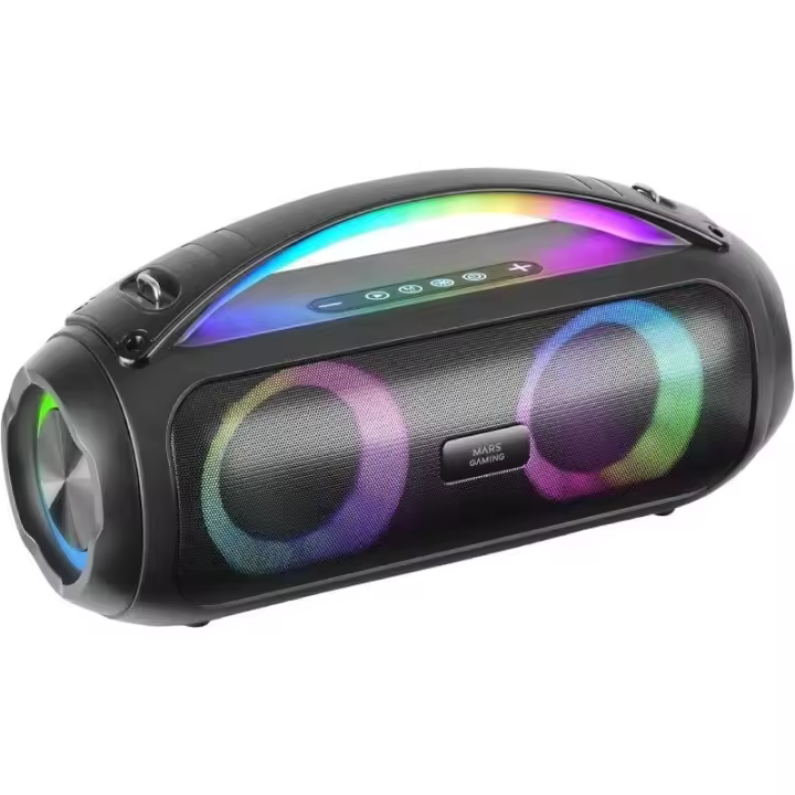 Altavoz con Bluetooth Mars Gaming MS-PULSE/ 50W RMS/ 2.0/ Negro - 1