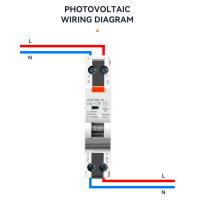 Interruptor diferencial superinmunizado Clase A SI, con protección sobrecorriente y fugas. RCBO espacio reducido. (40A, 2P, 30mA) - details 3