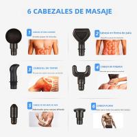 Masajeador Eléctrico De 30 Niveles Para Músculo Fascia Alivio Del Estrés Corporal Y Cuello Para Hombres Y Mujeres Equipo De Fitness Con Reducción De Ruido - details 2