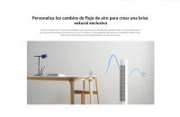 Official | Xiaomi Smart Tower Fan 2, Brisa natural, Suave flujo de aire envolvente, Protección de la seguridad infantil, Conexión inteligente, Flujo de aire envolvente, Cubre fácilmente toda la habitación con un rango de ventilación de 10 metros - details 6