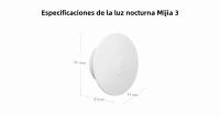 Lámpara Nocturna Inteligente XIAOMI MIJIA 3ra Edición Con Sensor De Movimiento Y Luz Ajustable Para Dormitorio - details 9