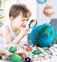 Kit de excavación del universo Big Exploration: Explora Los Planetas con el kit de excavación | Kits de excavación de Gemas y juguetes Educativos para niños y niños - details 1