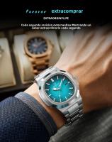 Reloj De Pulsera Para Hombre PAAZOMU Lujo Resistente Al Agua Con Luz Luminosa Cronógrafo Acero Inoxidable Reloj De Cuarzo - details 1