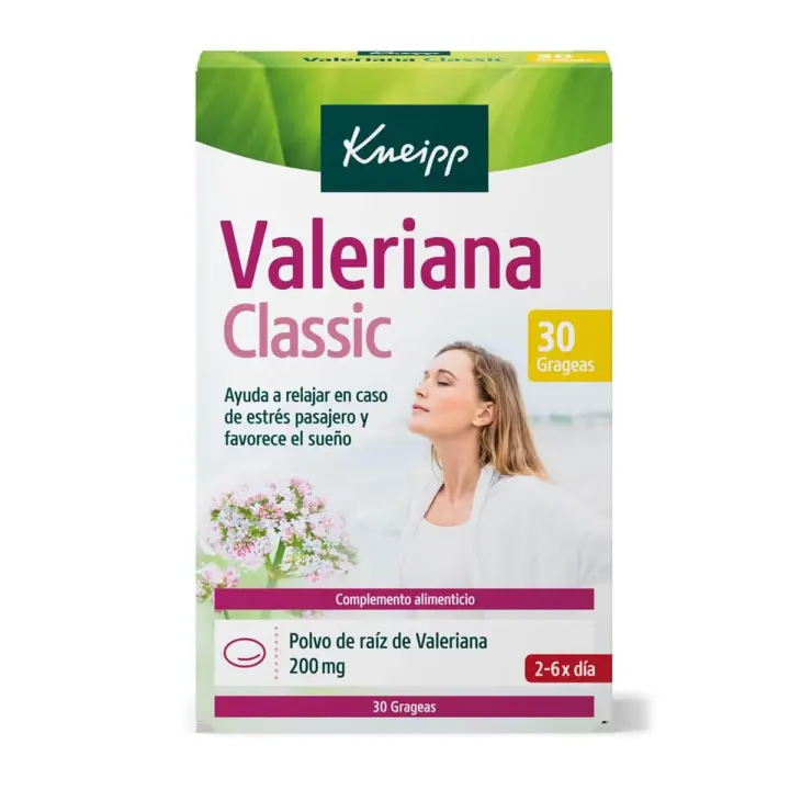Kneipp valeriana classic 200mg 30 grageas - 1
