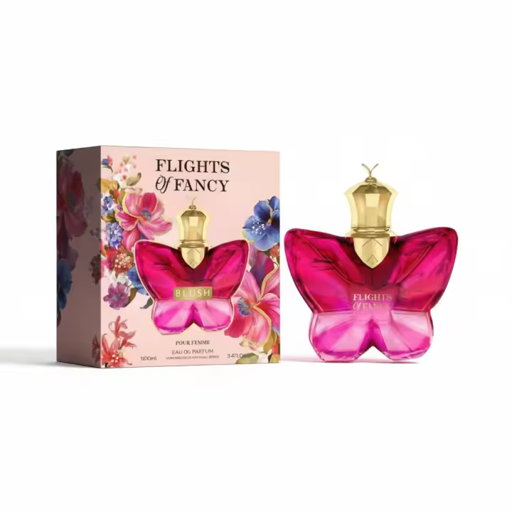 Perfume femenino Flights of Fancy Blush Pour Femme Eau de Parfum 100 ml, fragancia dulce y luminosa con un estilo romántico y femenino, ideal para el día a día o para ocasiones especiales. 🚚 Envíos a España 24/48 horas. - 1