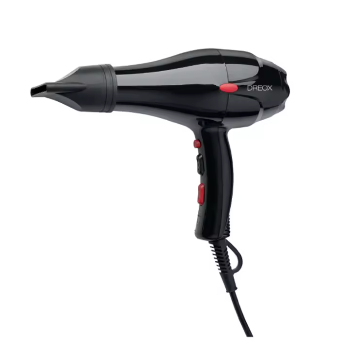Secador Pelo Profesional Dreox Sinelco Original 2000W Rojo/Negro - 1