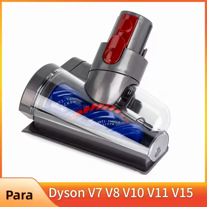 Cepillo Eléctrico Para Eliminar Polvo Y Mite De Sábanas Compatible Con Dyson V7 V8 V10 V11 V15 Herramienta Mini Motorizada Para Aspiradora Cabeza De Cepillo - 1