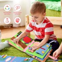 Libro Ocupado De Montessori Para Niñas Juguetes Educativos De Aprendizaje Temprano En La Guardería Actividades Diarias De Aprendizaje Viajes - details 18