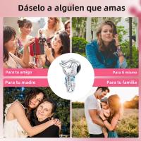 Encantos De Viaje Para Café Plata Charms Para Perros Y Gatos Corazón De Cuentas Adecuados Para Pulsera Original DIY Tendencia Clásica Vintage Romántica - details 54