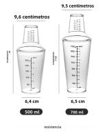 700ML Agitador De Té Boba Con Escala Clara Doble Piso De Plástico Boston Para Mezclar Bebidas Accesorio De Cocina Ecológico - details 8