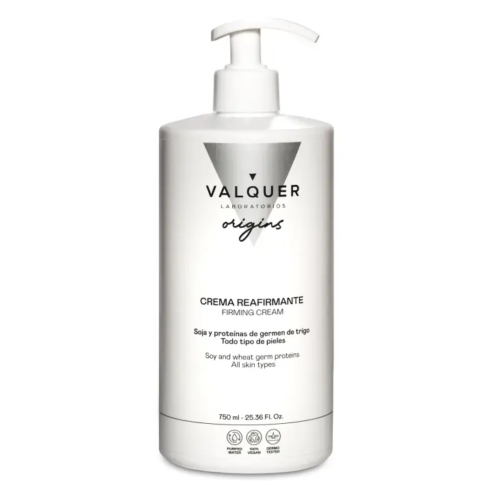 Valquer Laboratorios Crema Corporal Reafirmante con Colágeno y Elastina 750 ml - 1