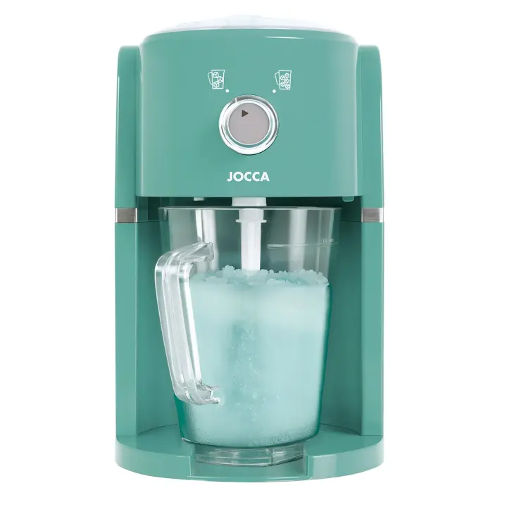 Jocca Máquina para Hacer Granizados Turquesa 1.1L con Cuchillas Inox, Función Automática y Diseño Desmontable para Fácil Limpieza - 1