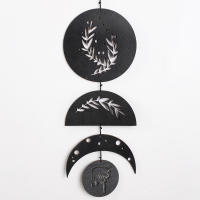 Decoración Bohemia De Luna Fase En Madera Para Pared Regalo Para Dormitorio Sala De Estar Estudio Manualidades Regalo Para Padres Y Amigos - details 10