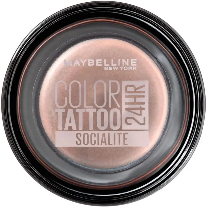 Maybelline New York Sombra De Ojos Color Tattoo 24H Cream Socialite 4 gr - 1