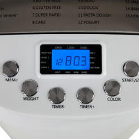 AREBOS Panificadora1500g 15 Programas 3 Niveles Automática 850W - details 9