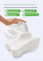 Almohada De Memoria Ortopédica De Algodón Suave Para Maternidad Con Correa Ajustable Soporte De Rodilla Y Pierna Para Dormir De Lado - details 6