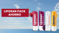 LIPOSAN Pack ahorro - Contiene Cereza, Mora, Solar y Hialurónico - La Combinación Perfecta para Labios Suaves, Protegidos e Irresistibles, ¡Mantén tus Labios Hidratados y Radiantes en Todo Momento! - details 0