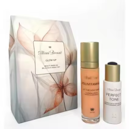 ALISSI BRONTE - PACK GLOW UP (CREMA ILUMINADORA POLIVITAMINICA + SÉRUM ILUMINADOR PERFECT TONE) - 1