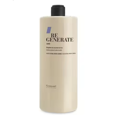 Kosswell Regenerate Champú 500 Ml - Combate la Caída del Cabello y Aporta Fuerza y Vitalidad - 1