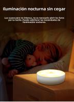 Lámpara Nocturna LED Con Sensor De Movimiento Recargable RGB Para Cocina Armario Escalera Luz De Fondo Sin Cable Luz De Armario - details 18