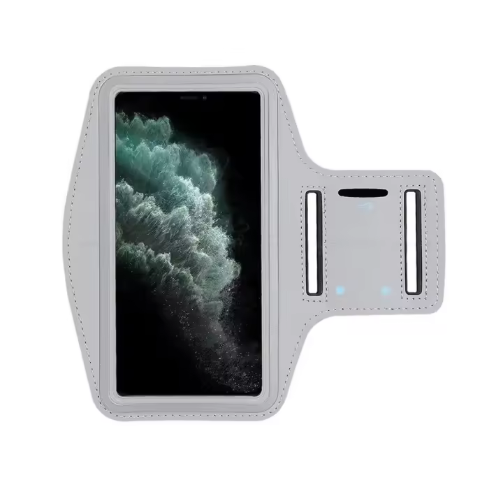FGNS Funda Brazalete de movil para Deportivo, Brazalete Móvil Running, Brazalete Deportivo para Correr, 6/6.5 /7.2Pulgadas Brazalete Deportivo Móvil con Banda Reflectante para iPhone, Samsung, Xiaomi, LG, Sony, Motorola, hasta 7.20" - 1
