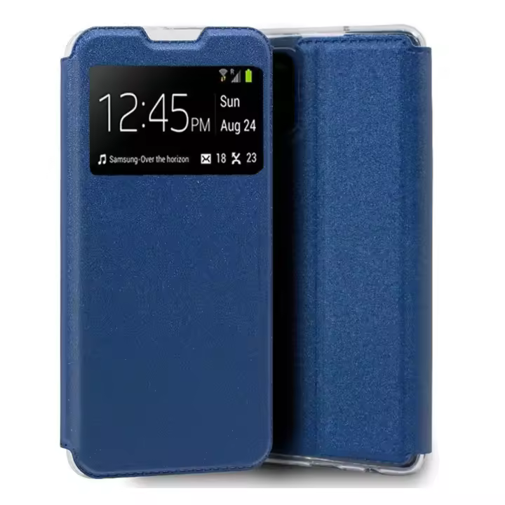 Tumundosmartphone Funda Libro Soporte con Ventana para Xiaomi Mi 10T / Mi 10T Pro color Azul - 1