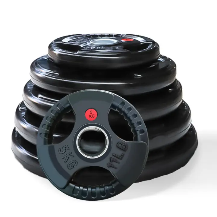 Fitness Tech Discos Triple Agarre 50mm Profesionales - 1