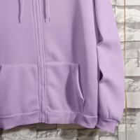 Sudadera De Mujer Con Capucha Y Cremallera De Primavera Otoño Color Sólido Manga Larga Bolsillos Cierre De Cremallera Exteriores - details 22