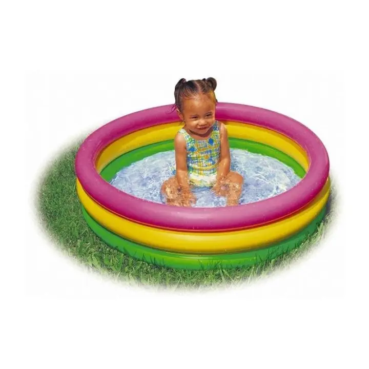 Intex PLUSHOME Piscina Hinchable Redonda para Infantil Niños Minnie Mickey Spiderman PVC - 1