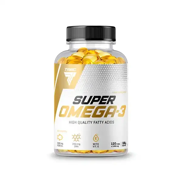TREC NUTRITION - SUPER OMEGA 3 CON VITAMINA E - 60 CAPS - 1
