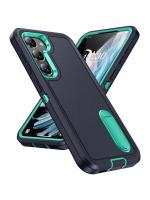 Funda De Teléfono Doble Capa Antideslizante Para Samsung Galaxy S24 S23 S22 plus Ultra A15 A54 A14 A13 A53 A03S Resistente Al Choque Y a Los Golpes Con Soporte De Pie - details 9