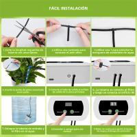 Kit De Riego Por Drip Para Plantas En Macetas Y Jardines Sistemas De Riego Automático Para Huertos Y Balcones - details 7