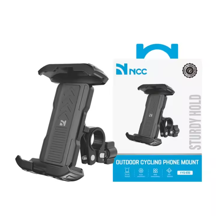 NCC Soporte para Móvil Bicicleta YYS-619 – Soporte Universal Giratorio 360° para Bicicleta y Patinete - 1