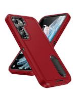 Funda De Teléfono Doble Capa Antideslizante Para Samsung Galaxy S24 S23 S22 plus Ultra A15 A54 A14 A13 A53 A03S Resistente Al Choque Y a Los Golpes Con Soporte De Pie - details 10